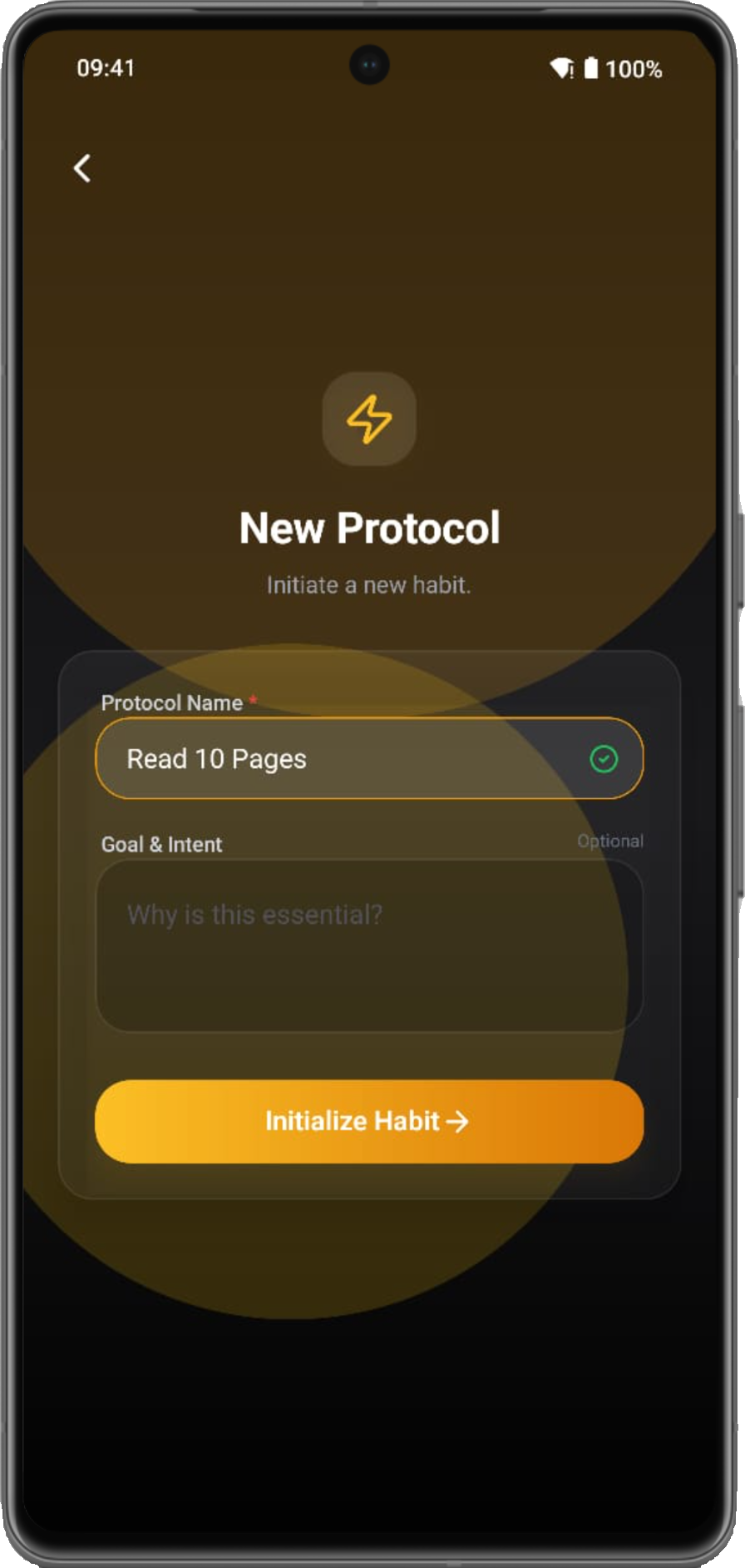 InitializeHabit Dark