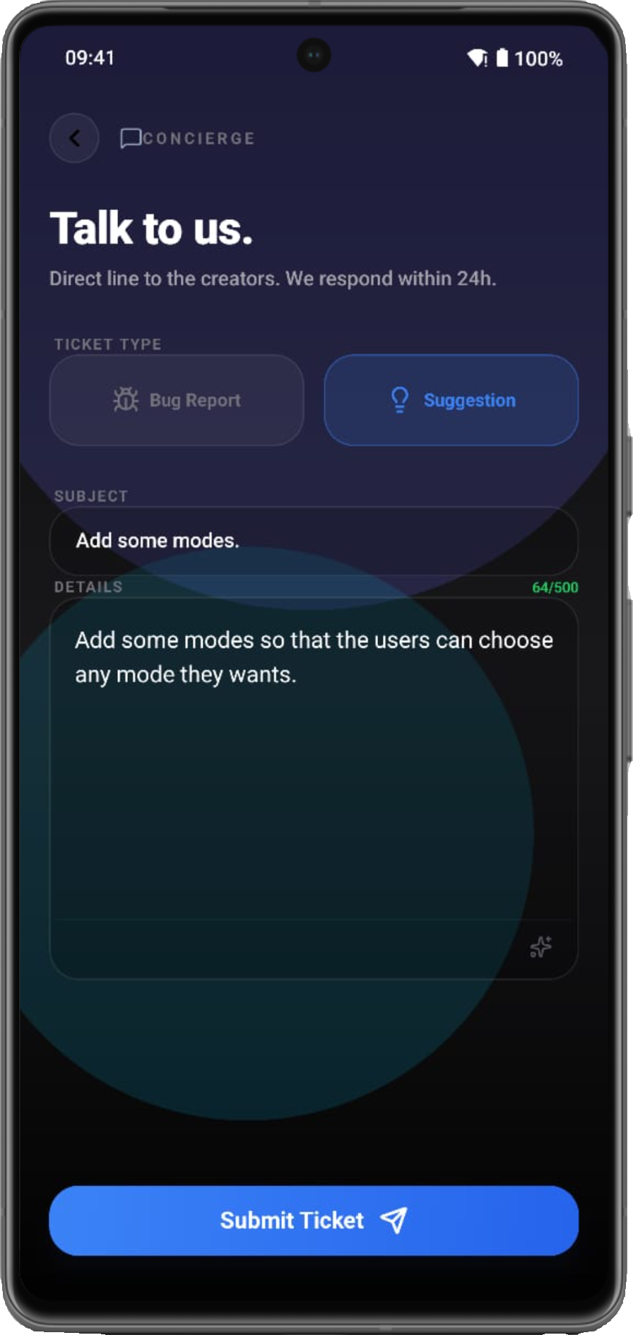 Suggestion Dark