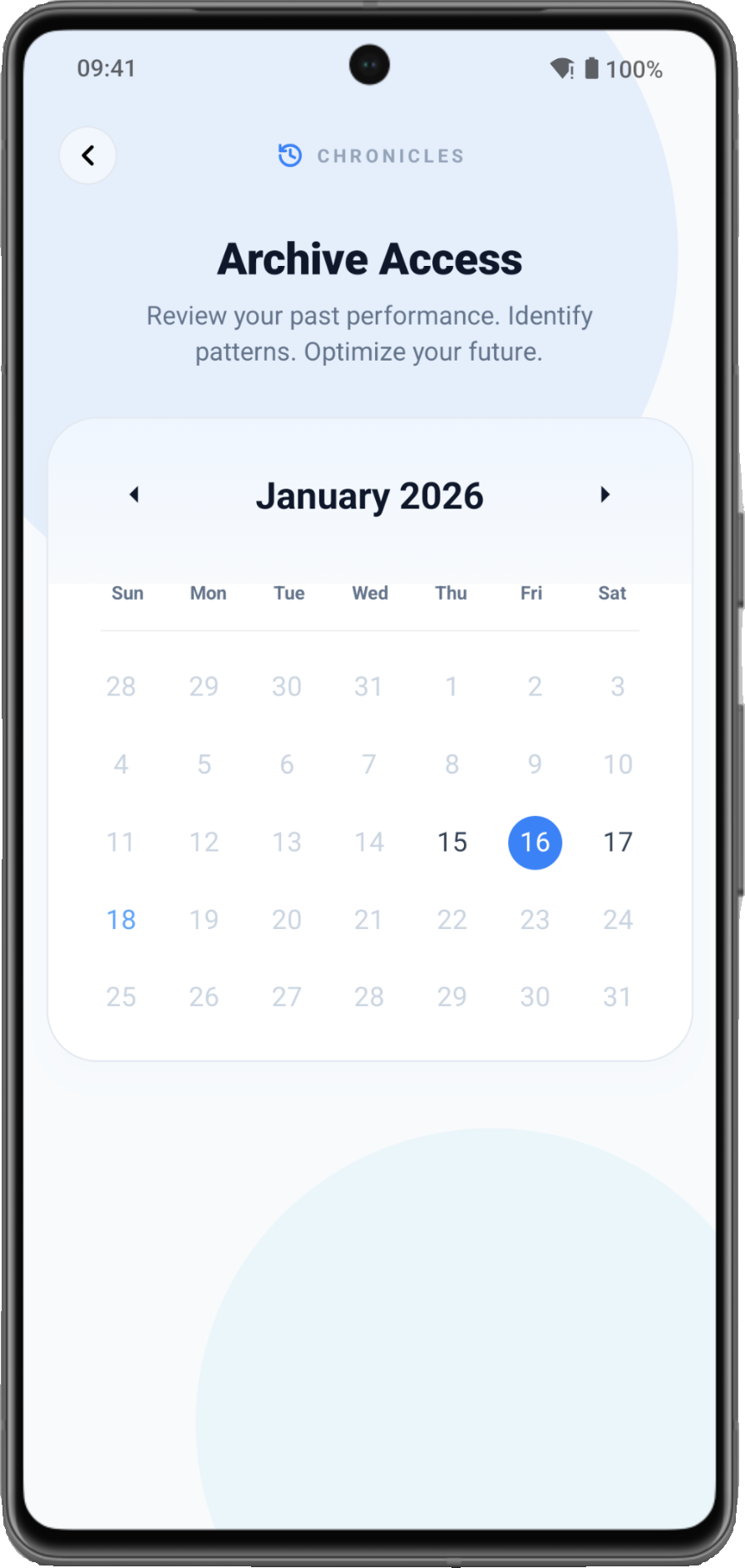 Calendar Light